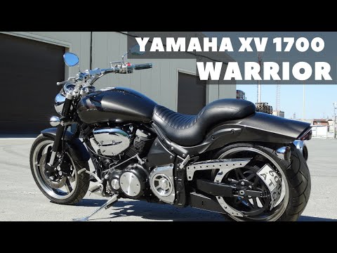 Видео: Yamaha XV 1700 Warrior. Круйзер в ярости.