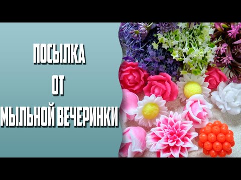 Видео: Распаковка посылки с сайта Мыльная Вечеринка