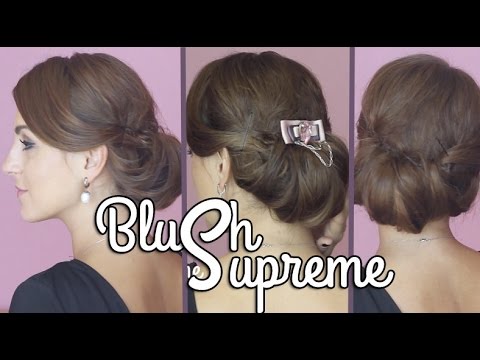 Видео: Прическа как у Кейт Миддлтон | 1 сентября | низкий пучок | BlushSupreme