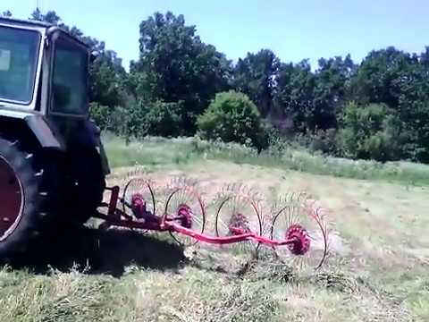 Видео: Мой отзыв про грабли-ворошилку Солнышко после 7-ми лет