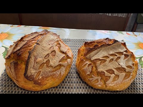 Видео: Хліб на заквасці. Гарбузовий хліб на заквасці.