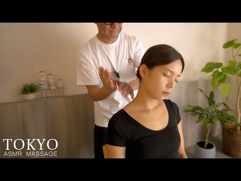 Видео: ASMR Ритмичный постукивающий массаж очень удобен