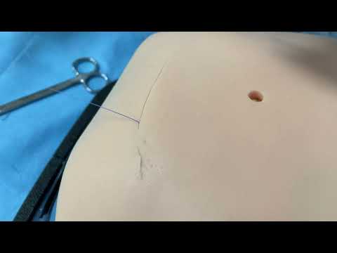 Видео: Косметический шов