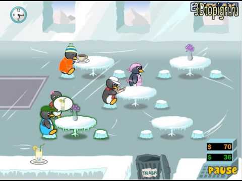 Видео: Ресторан пингвинов в Арктике 2