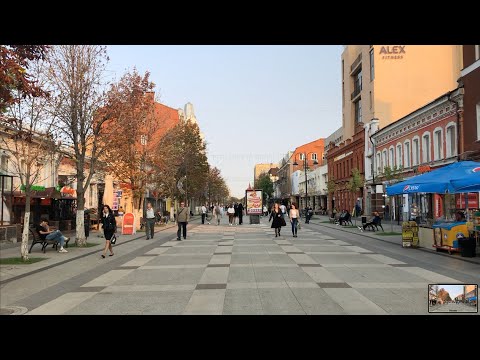 Видео: Саратов  Улица Кирова, городской рынок и цирк