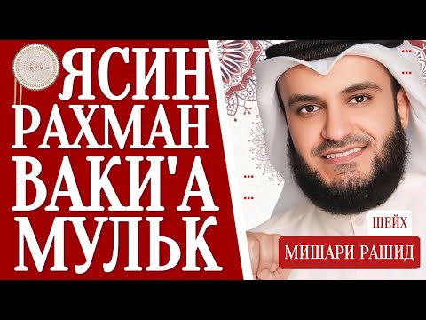 Видео: Мишари Рашид красивое чтение Ясин.Рахман Ваки'а,Мульк слушайте #quranuz #yasin