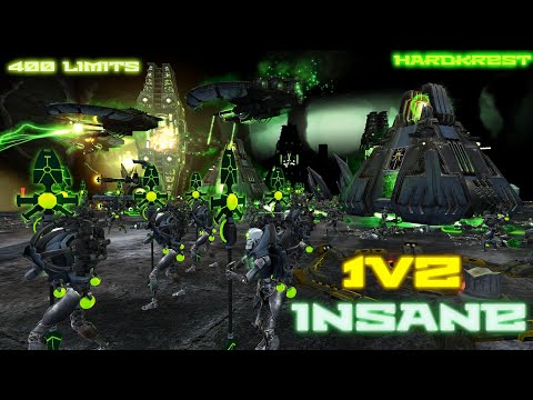 Видео: Dawn of War Definitive Edition - Unification mod 1v2 Insane - 400 Limits - Протоколы пробуждения