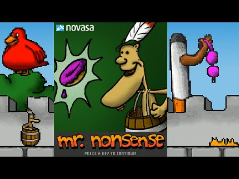 Видео: Mr. Nonsense JAVA ИГРА (Novasa Interactive 2004 год) ПОЛНОЕ ПРОХОЖДЕНИЕ