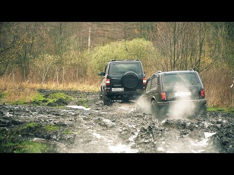 Видео: ТАКАЯ ГРЯЗЬ БЫВАЕТ РАЗ В ГОД! УАЗ ПАТРИОТ, МИТСУБИСИ, НИВА и ПАТРОЛ устроили ОФФРОАД!