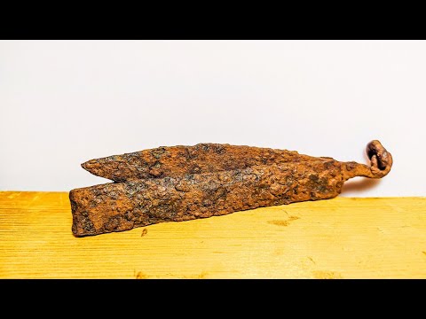 Видео: Реставрация старинного казацкого ножа