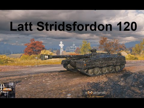 Видео: Latt Stridsfordon 120 | Мир танков | Фармим боны