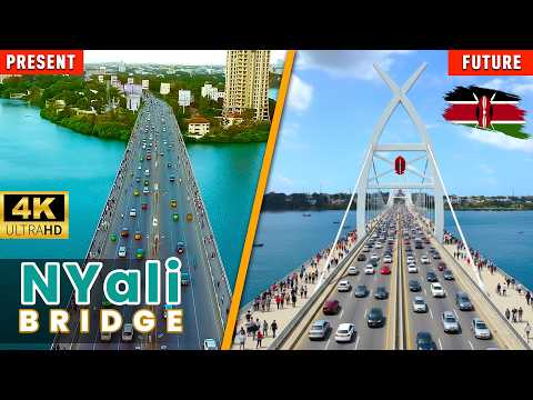 Видео: Мост Ньяли, Момбаса: наконец-то в Момбасе появится второй мост Ньяли? | 4К