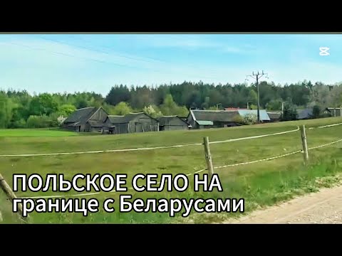 Видео: Поляки на границе с Беларусью. Польское село Ciumicze. Podlasie