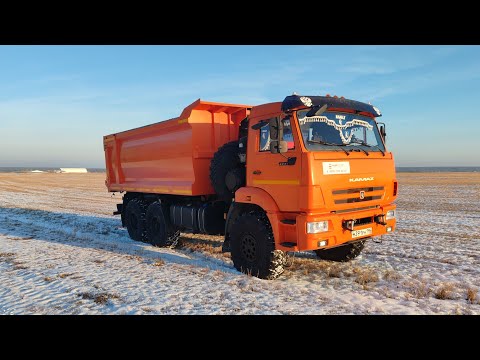 Видео: Камаз 43118 самосвал, 2020-2024 год работы