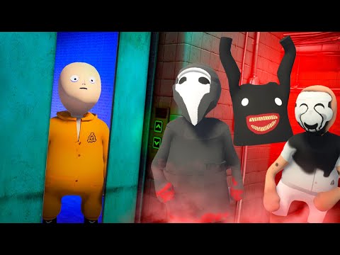 Видео: ОПАСНЫЕ SCP ИЩУТ НАС! САМАЯ ДИКАЯ НЫЧКА ПРОТИВ SCP! УГАРНЫЕ ПЛАСТИЛИНОВЫЕ ПРЯТКИ В HUMAN FALL FLAT