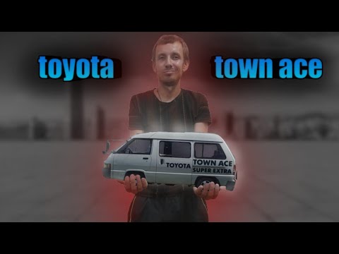 Видео: Самый богатый микроавтобус toyota town ace 1984  super extra