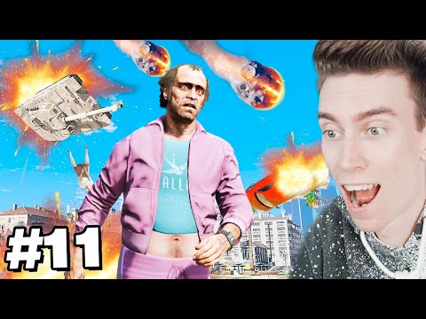 Видео: Прохождение GTA 5 с CHAOS MOD! #11 ► Самое УГАРНОЕ ограбление, что я видел!