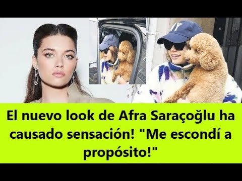 Видео: Новый образ Афры Сарачоглу произвел фурор! «Я специально спрятался!»