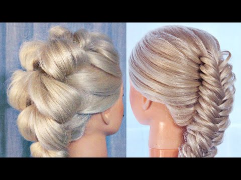 Видео: 5 необычных кос | Лена Роговая | Hairstyles by REM | Copyright © #hairstyles