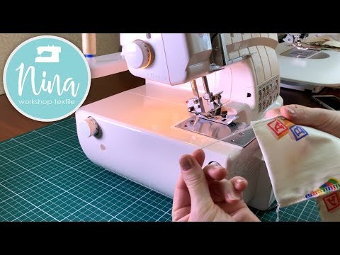 Видео: Прячем оверлочные хвостики