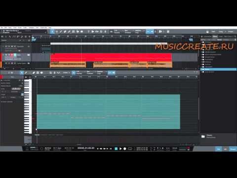 Видео: PreSonus Studio One 3. Часть 10. Аудиоредактор. MIDI-редактор. Квантизация