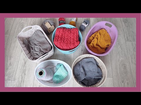 Видео: Что вяжу на 17.11.25г./Много начатых работ.