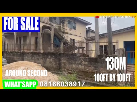 Видео: ПРОДАЕТСЯ ДОМ В РАЙОНЕ ВТОРОЙ ВОСТОЧНОЙ КОЛЬЦЕВОЙ ДОРОГИ В ШТАТЕ БЕНИН-СИТИ, НИГЕРИЯ