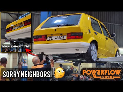 Видео: Установил выхлопную систему POWERFLOW и коллекторы VIPER на мой 2-литровый 8-клапанный VW CITIGOL...