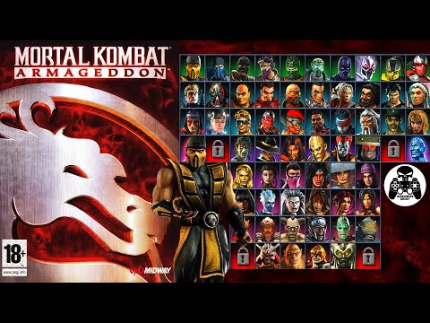 Видео: Mortal Kombat Armageddon  / Sony PlayStation 2 / прохождение Scorpion [60fps]