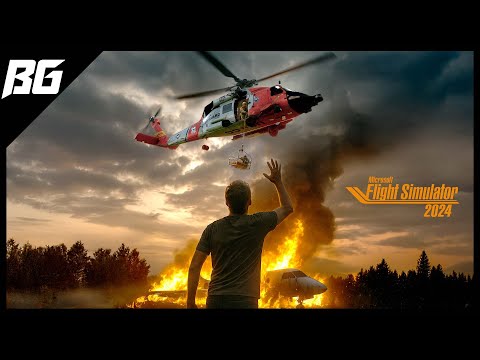 Видео: Спасение пострадавших от пожара в авиакатастрофе – Береговая охрана ищет выживших