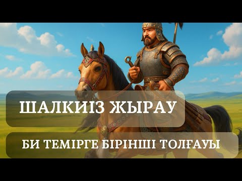 Видео: Қазақ әдебиеті, 8 сынып, Шалкиіз жырау, Би Темірге бірінші толғауы