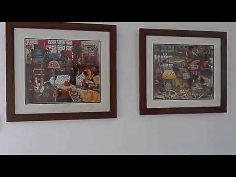 Видео: Вышитые картины у меня дома