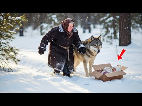 Видео: Старуха с волком нашли ребёнка — и в ту ночь зима отступила
