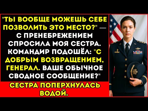 Видео: За Ужином Меня Называли Никем — Потом Командир Моей Сестры Сказал: «С Возвращением, Генерал»