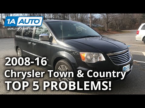Видео: 5 основных проблем минивэна Chrysler Town & Country 5-го поколения (2008–16 гг.)
