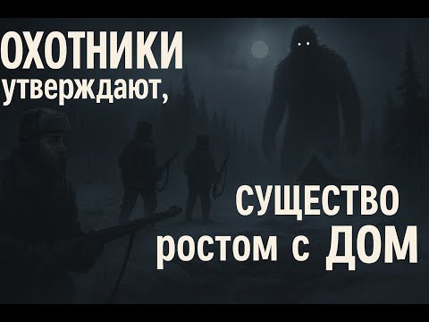 Видео: ОХОТНИКИ утверждают, что встретили СУЩЕСТВО ростом с дом