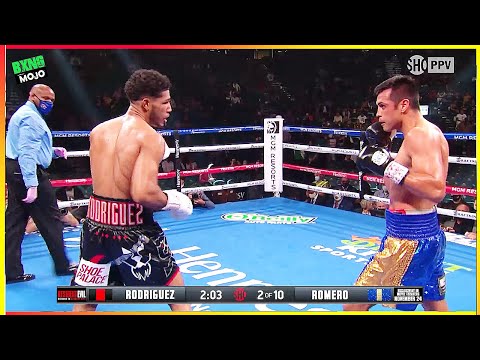 Видео: Элвис Родригес (Доминиканская Республика) против Хуана Пабло Ромеро (Мексика) - НОКАУТ, БОКС HD