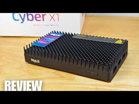 Видео: ОБЗОР: Мини-ПК MeLE Cyber ​​X1 Fanless | Футуристическая научно-фантастическая мечта или кошмар (...