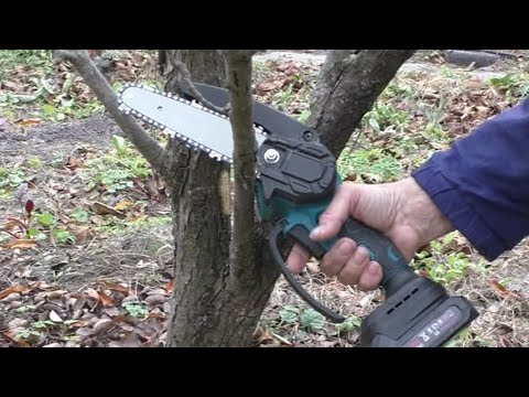 Видео: Аккумуляторная мини-пила: опыт эксплуатации