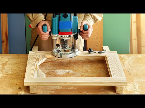 Видео: 4K Изготовление и фрезерование мебельного фасада, making and milling furniture facade
