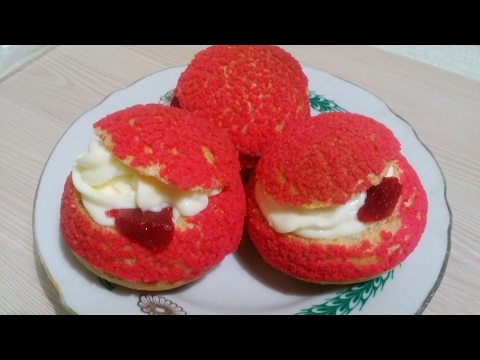 Видео: Пирожные Шу и Кракелин,проще и вкуснее не бывает!!!