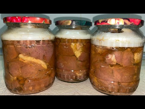Видео: TUSHYONKA juda oson va yumshoq / ТУШЁНКА в домашних условиях / Meat at home / Salted meat
