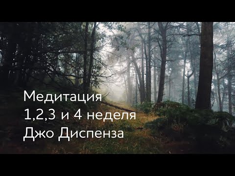 Видео: 1,2,3 и 4 неделя. Медитация Джо Диспенза. Полный текст медитативной практики. #аюмедитэйшн