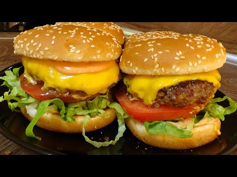 Видео: Классический рецепт БУРГЕРА. Вкуснее Макдональдса и Бургер Кинга!