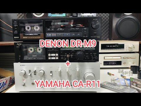 Видео: DENON DR-M9 + YAMAHA CA-R11 вот что значит качественно и правильно привести в порядок аппараты.