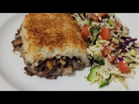 Видео: Как приготовить ливанскую картофельную запеканку-суфле с мясной начинкой
