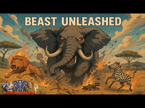 Видео: Я охотился на всех, как слон смерти | Roblox Savannah Life
