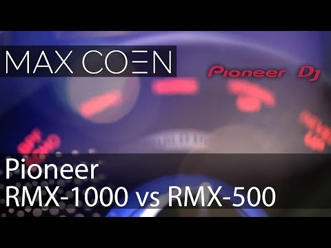 Видео: Pioneer RMX-1000 vs RMX-500 (with СС)