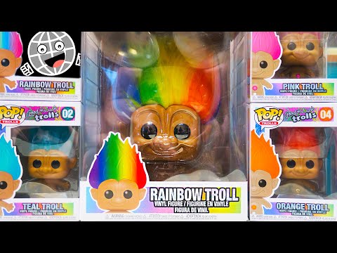 Видео: Настоящие Тролли от Funko POP! Вся коллекция Good Luck Trolls 2