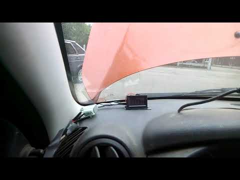 Видео: Установка дополнительного цифрового термометра ДВС на автомобиль.